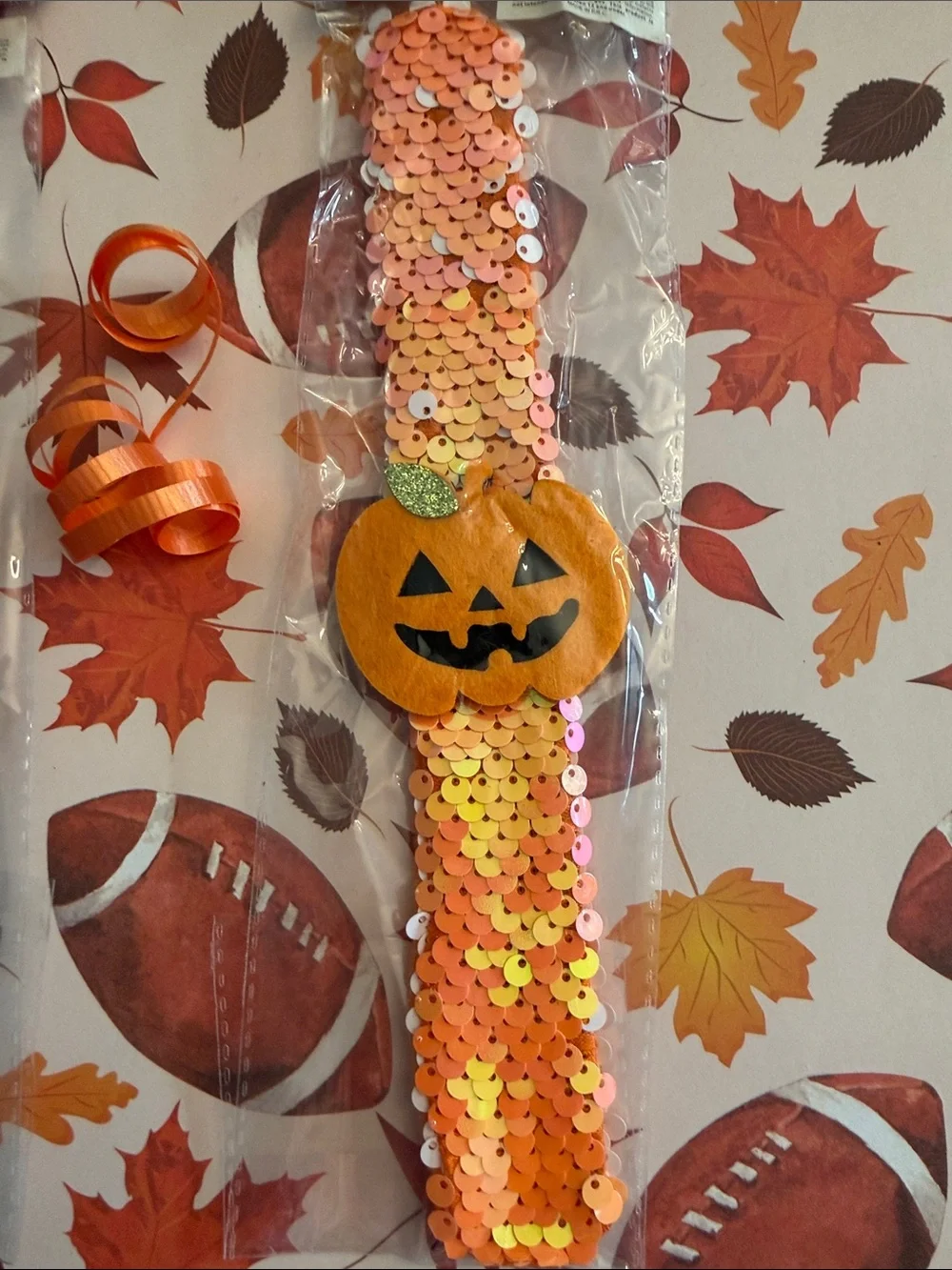 Cute Bling Halloween Themed Slap Bracelets for Kids (Variety Available)